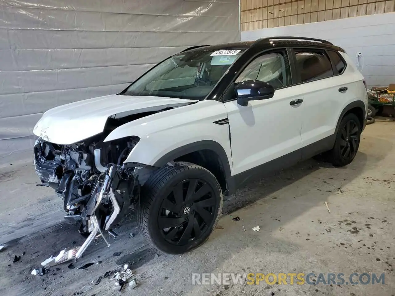 1 Photograph of a damaged car 3VVLX7B29RM121251 VOLKSWAGEN TAOS SE 2024