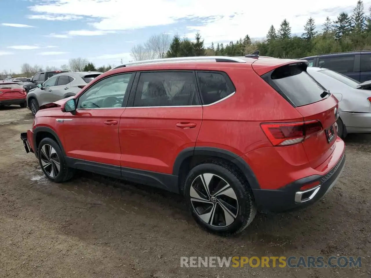 2 Photograph of a damaged car 3VVUX7B25RM025489 VOLKSWAGEN TAOS SE 2024
