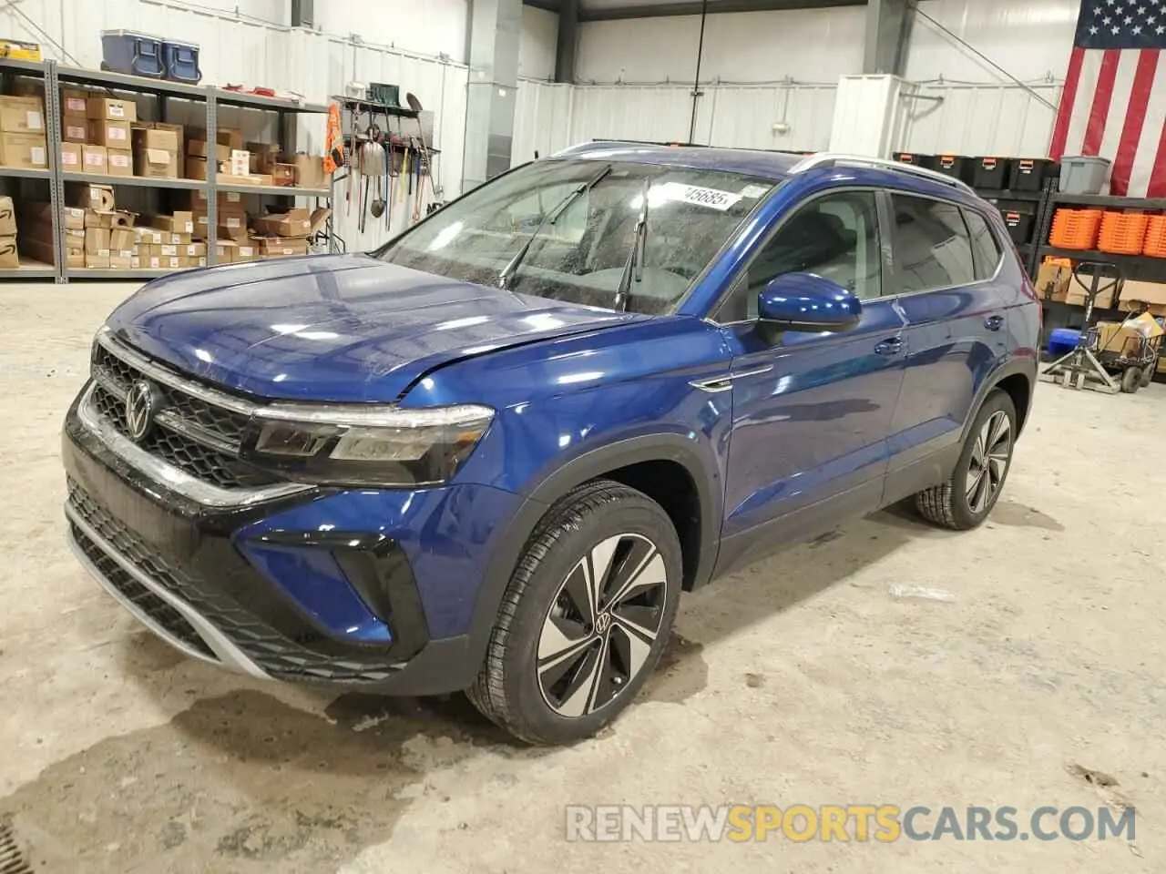1 Photograph of a damaged car 3VVUX7B25RM091542 VOLKSWAGEN TAOS SE 2024