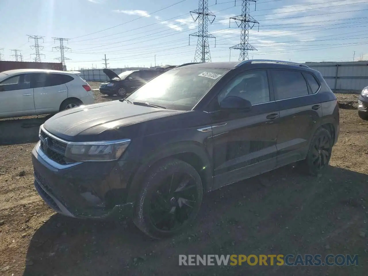 1 Photograph of a damaged car 3VVVX7B2XRM050831 VOLKSWAGEN TAOS SE 2024