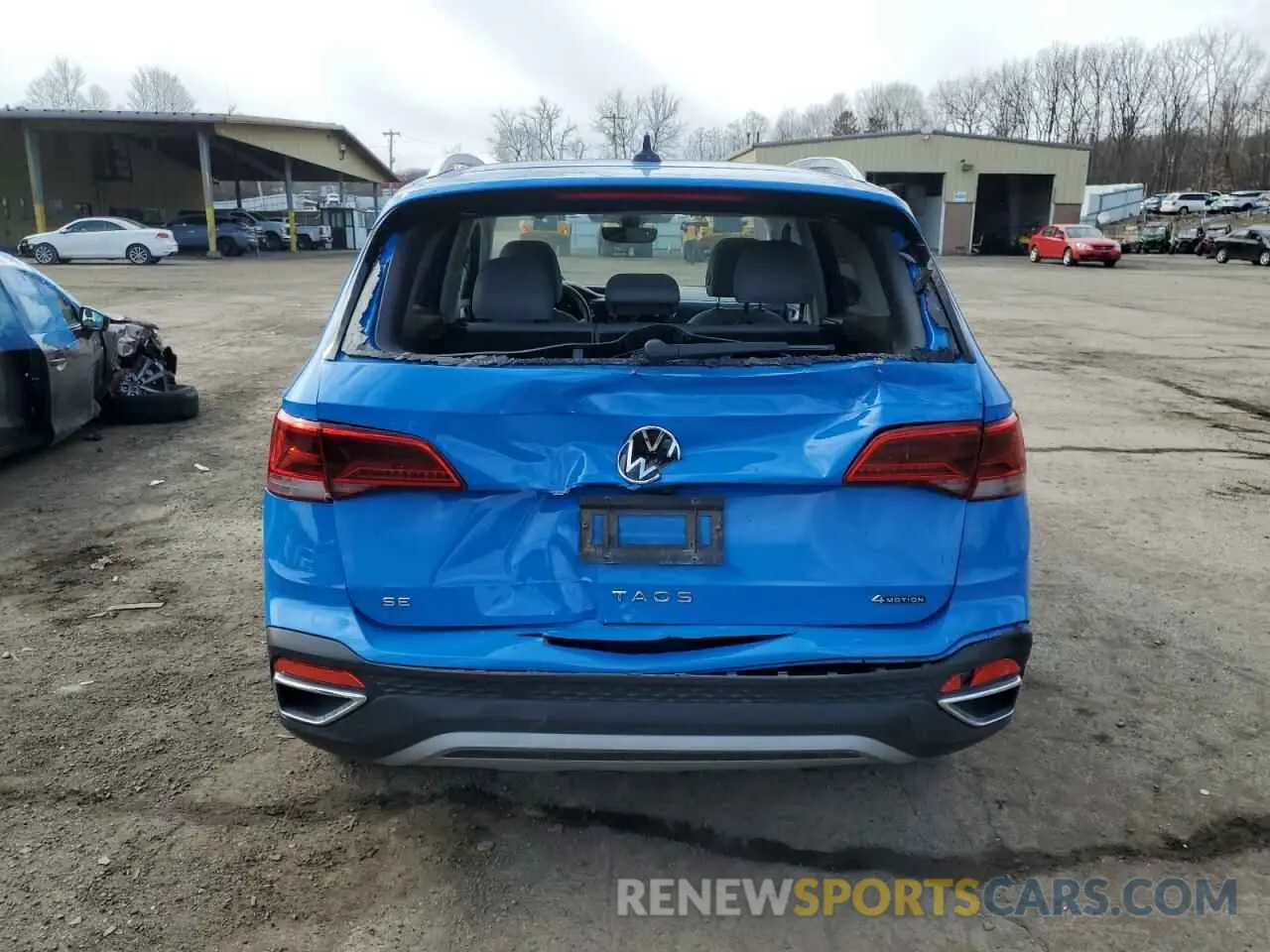 6 Photograph of a damaged car 3VVPX7B22NM039485 VOLKSWAGEN TAOS SE IQ 2022