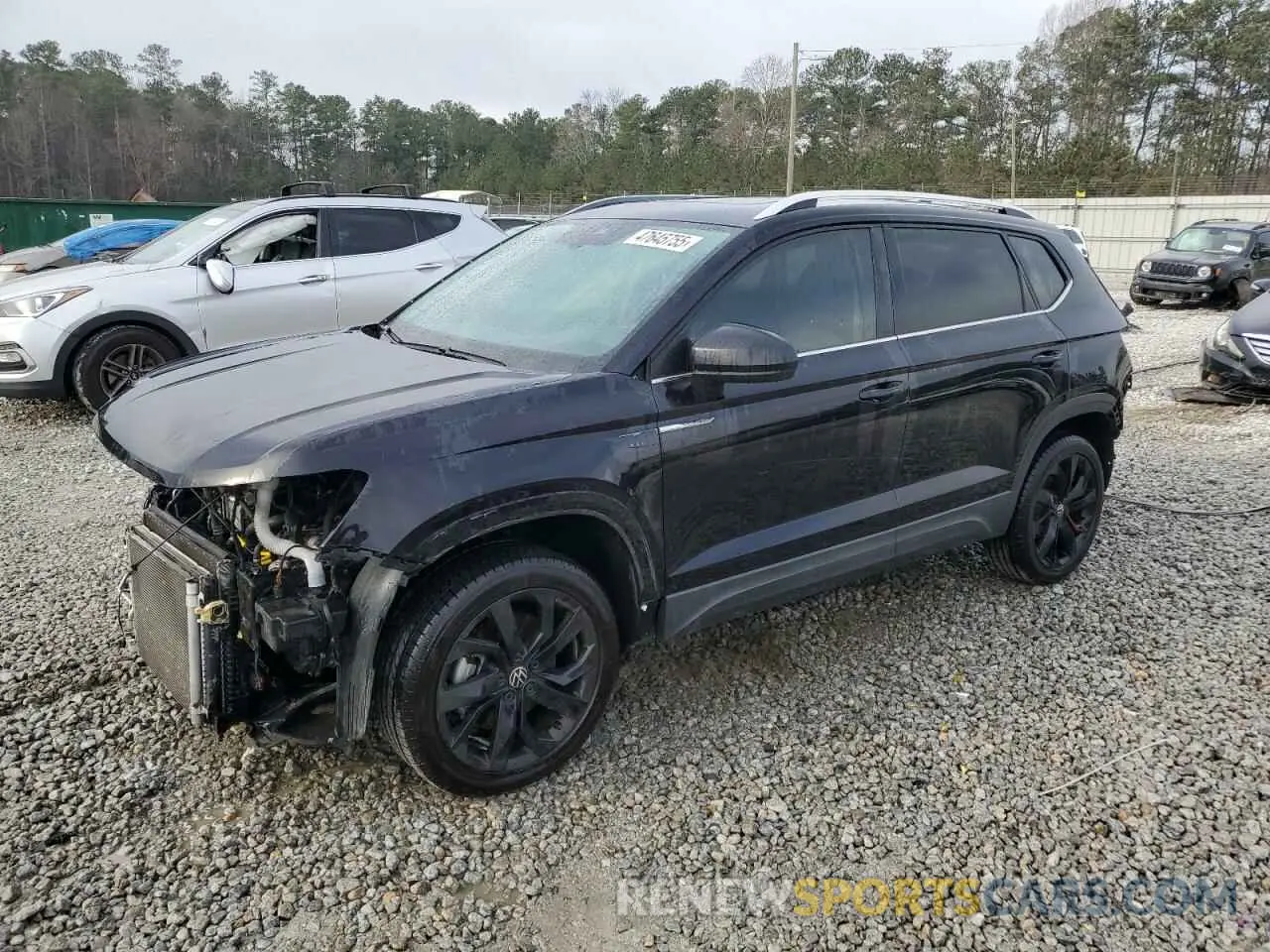 1 Photograph of a damaged car 3VV1X7B22NM010915 VOLKSWAGEN TAOS SEL 2022