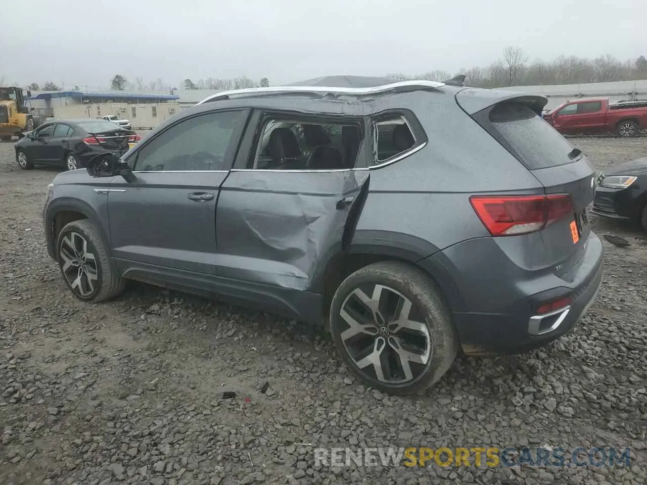 2 Photograph of a damaged car 3VVJX7B29NM023144 VOLKSWAGEN TAOS SEL 2022
