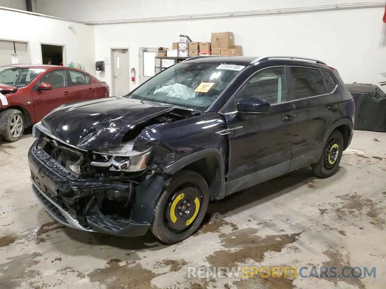 1 Photograph of a damaged car 3VV4X7B22PM381332 VOLKSWAGEN TAOS SEL 2023