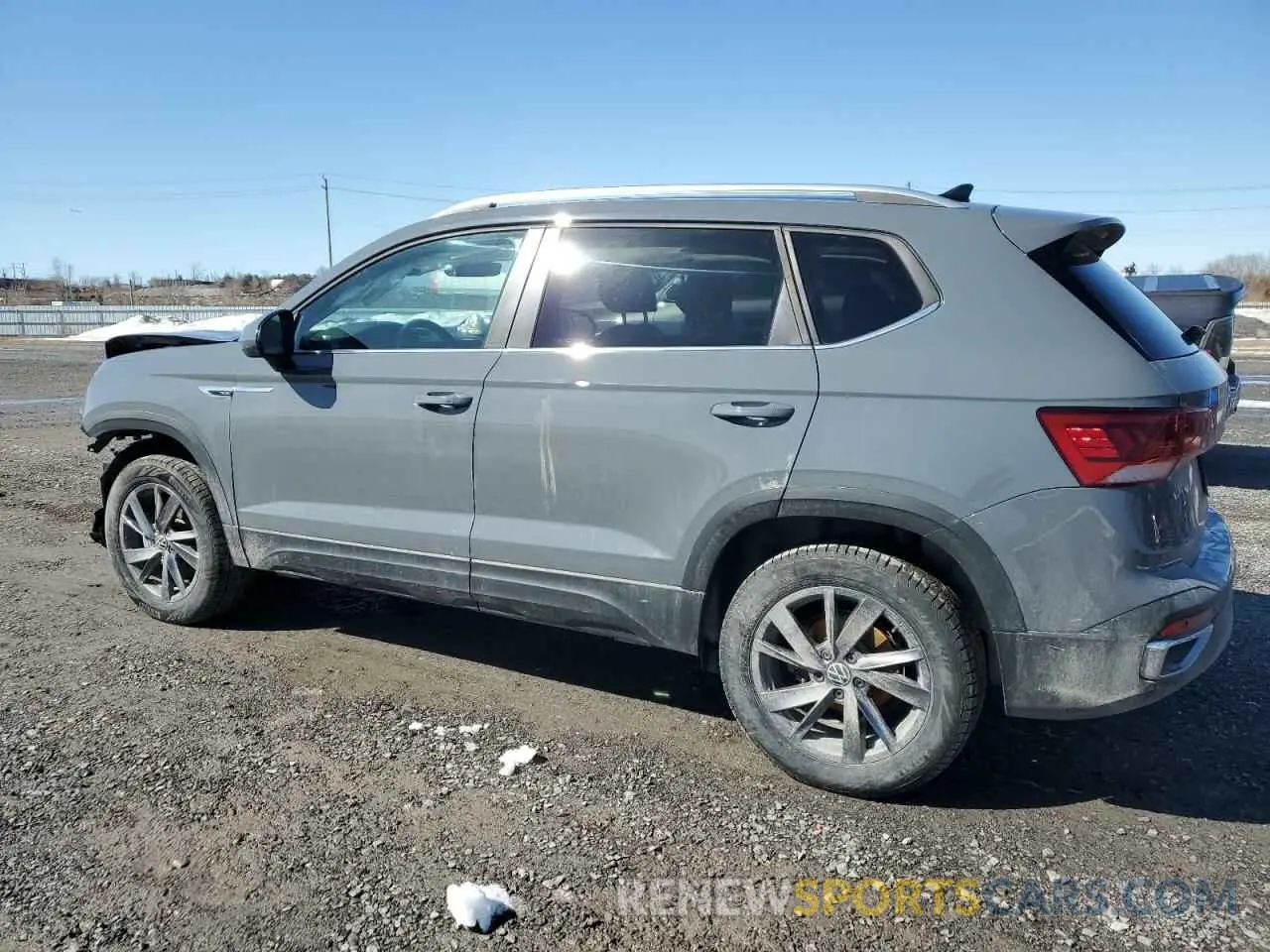 2 Photograph of a damaged car 3VV4X7B27RM099545 VOLKSWAGEN TAOS SEL 2024