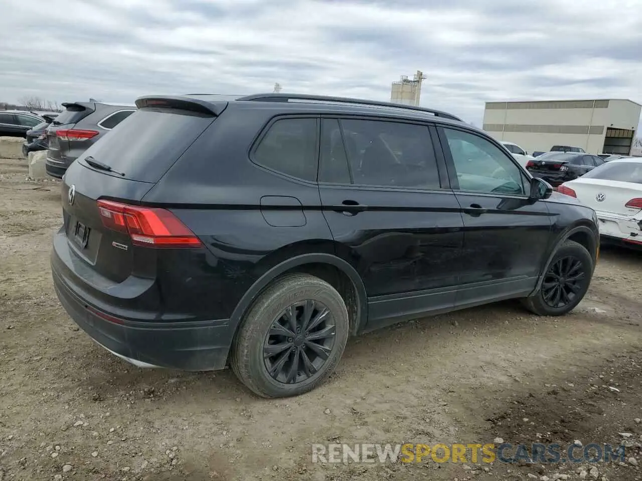 3 Photograph of a damaged car 3VV0B7AX0KM142154 VOLKSWAGEN TIGUAN 2019