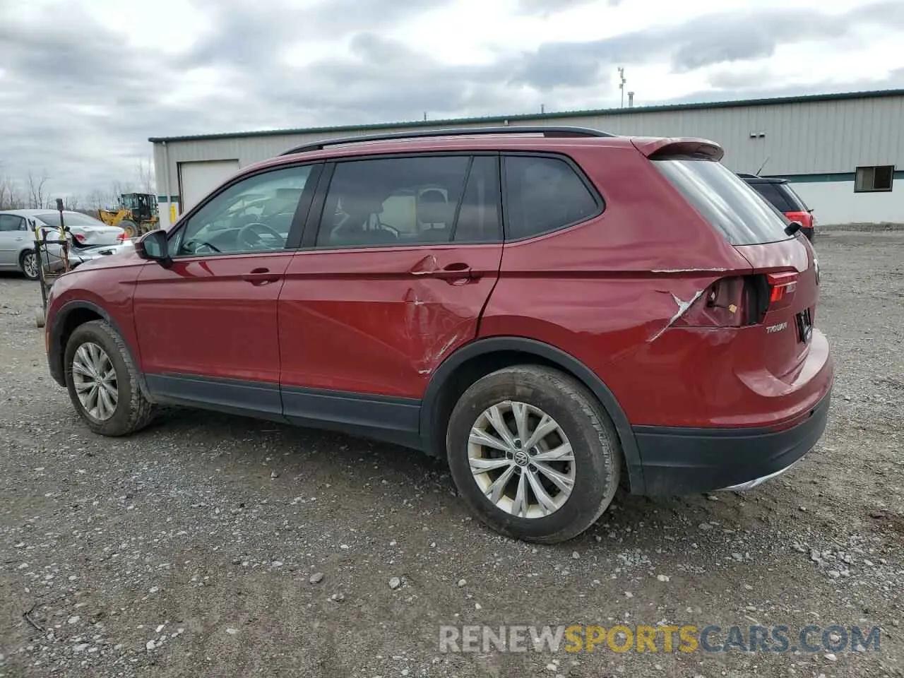 2 Photograph of a damaged car 3VV0B7AX0KM162033 VOLKSWAGEN TIGUAN 2019