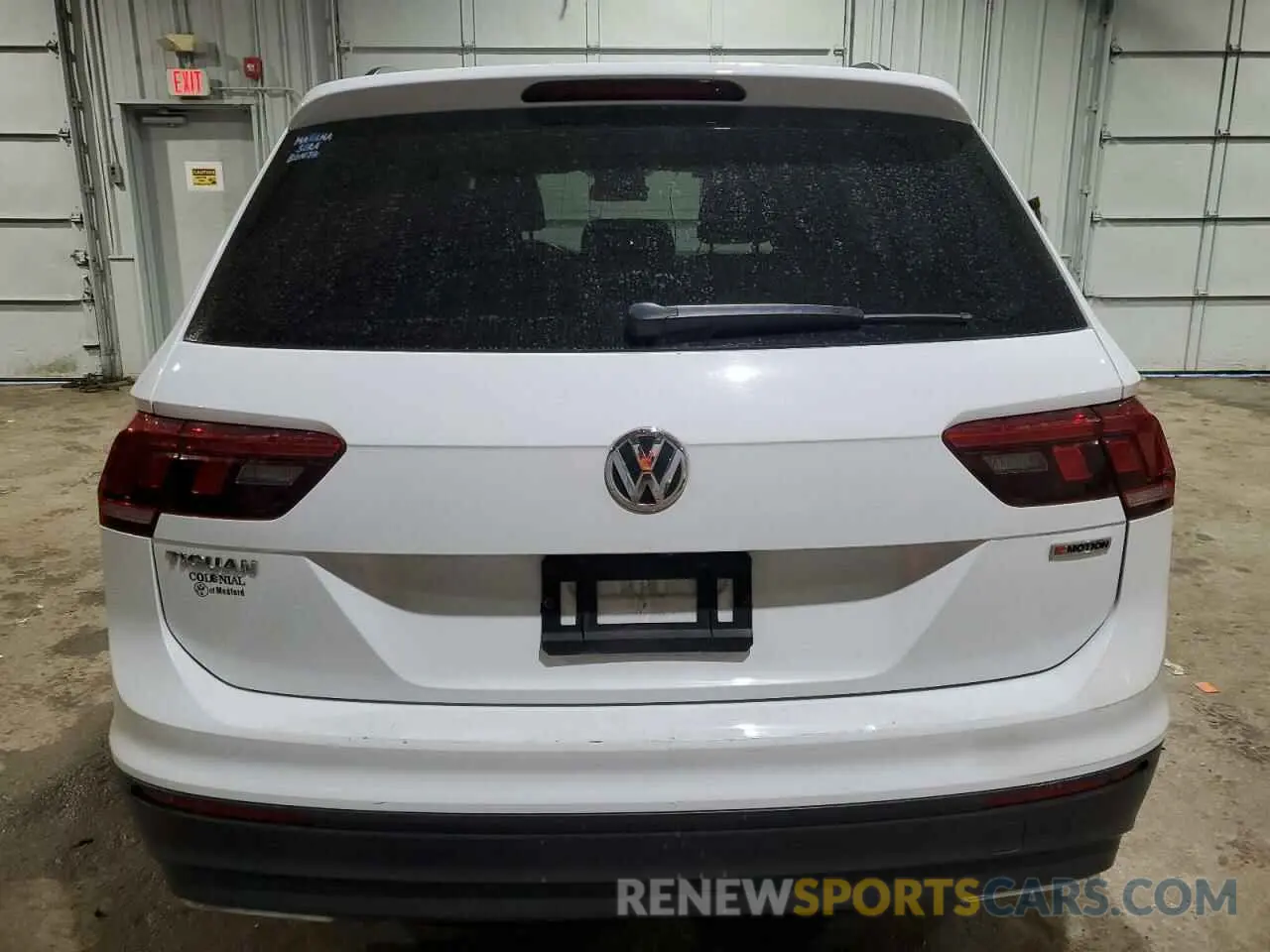 6 Photograph of a damaged car 3VV0B7AX0KM177700 VOLKSWAGEN TIGUAN 2019