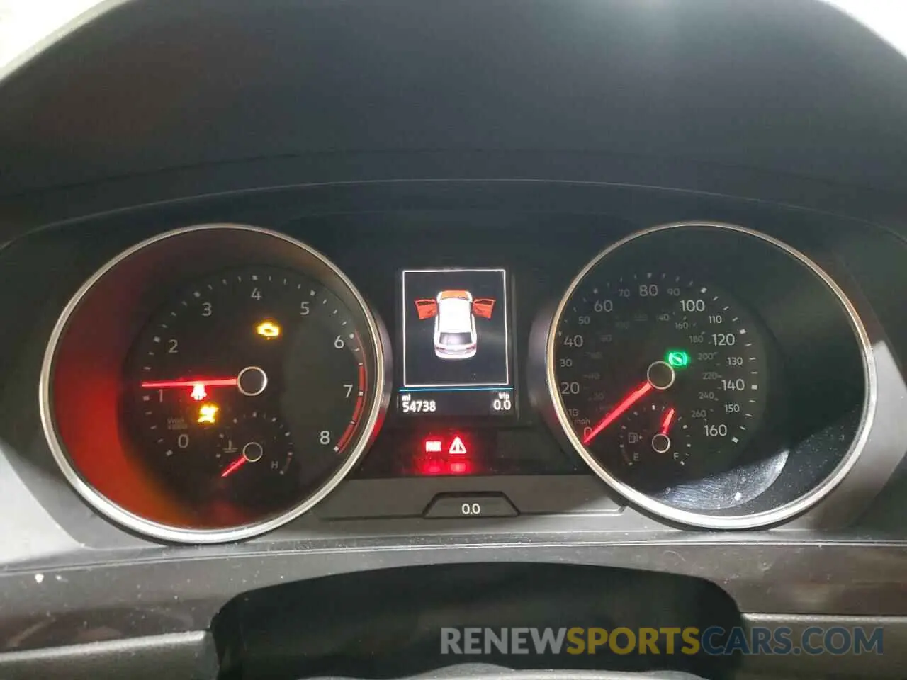 9 Photograph of a damaged car 3VV0B7AX0KM177700 VOLKSWAGEN TIGUAN 2019