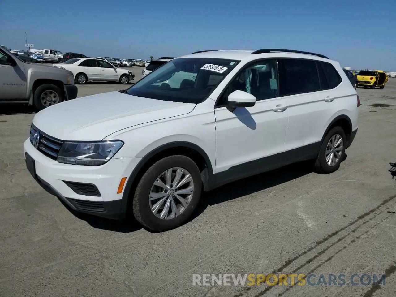 1 Photograph of a damaged car 3VV0B7AX0KM200859 VOLKSWAGEN TIGUAN 2019