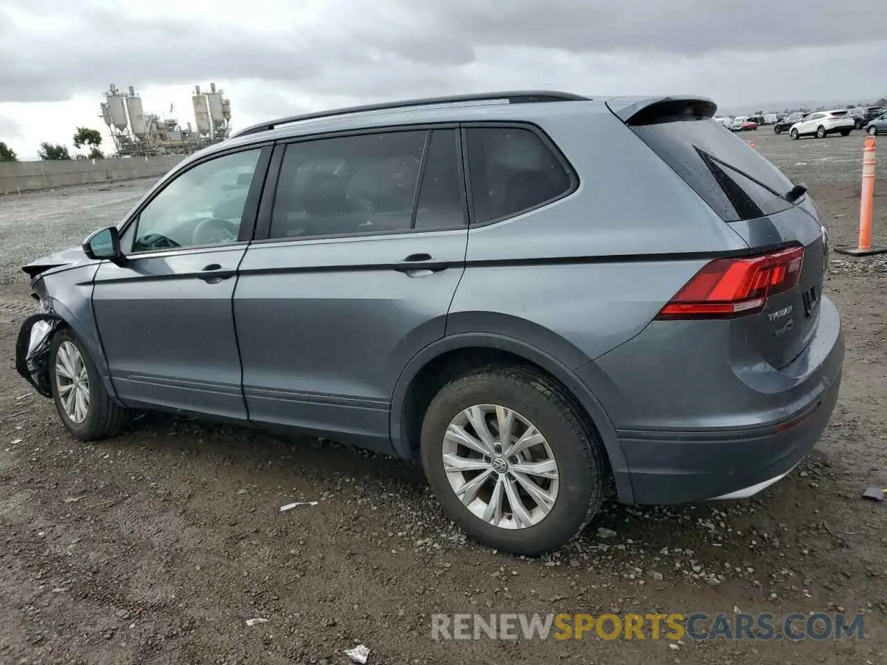 2 Photograph of a damaged car 3VV0B7AX1KM041494 VOLKSWAGEN TIGUAN 2019