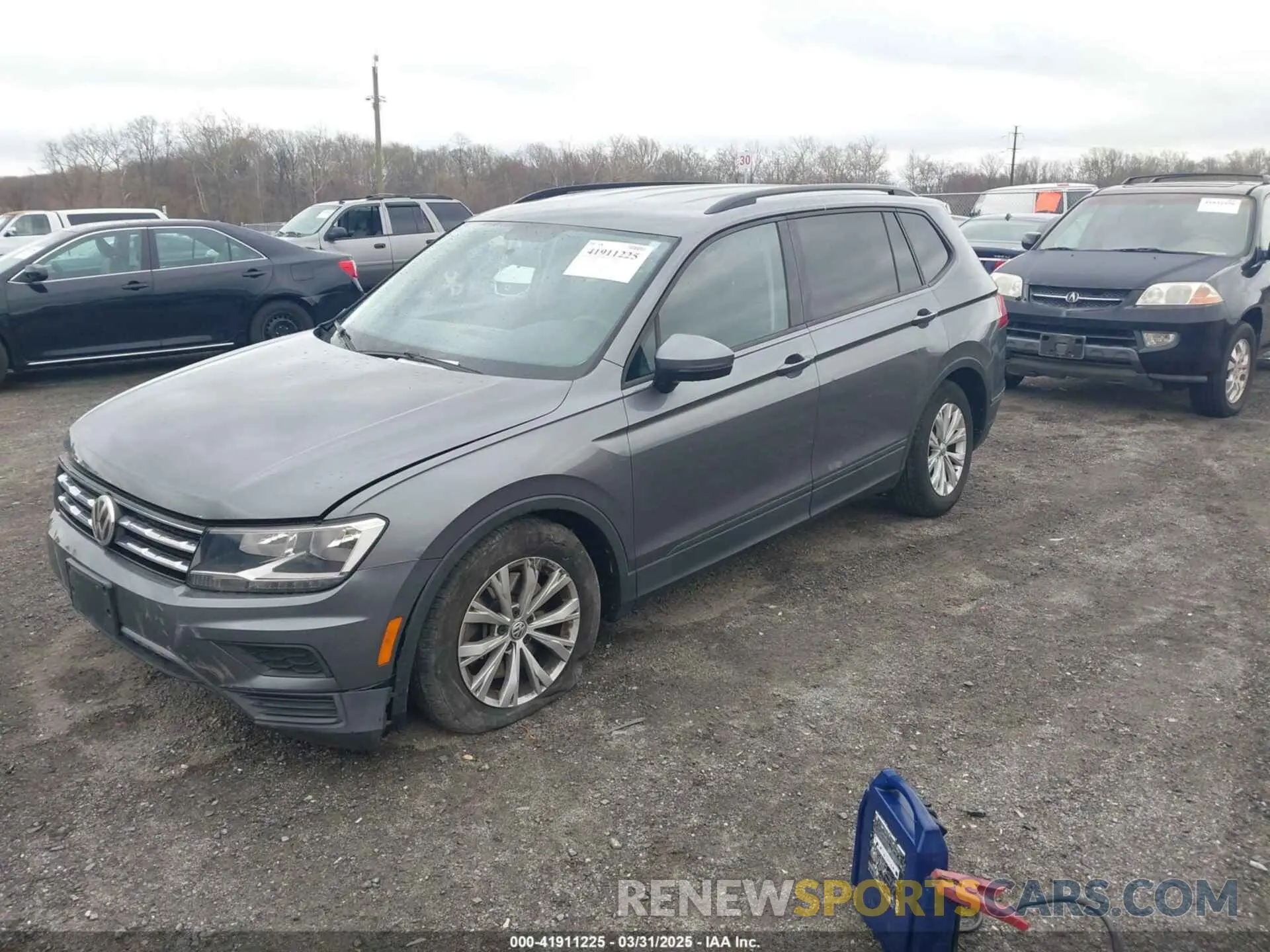 2 Photograph of a damaged car 3VV0B7AX1KM046808 VOLKSWAGEN TIGUAN 2019