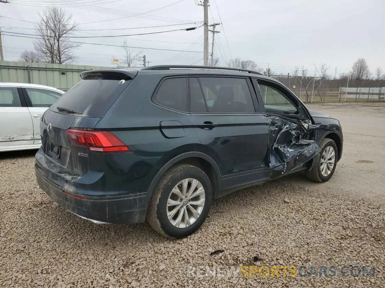 3 Photograph of a damaged car 3VV0B7AX5KM162349 VOLKSWAGEN TIGUAN 2019