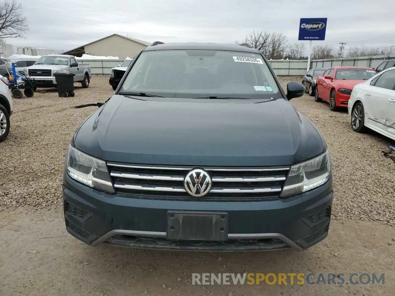 5 Photograph of a damaged car 3VV0B7AX5KM162349 VOLKSWAGEN TIGUAN 2019