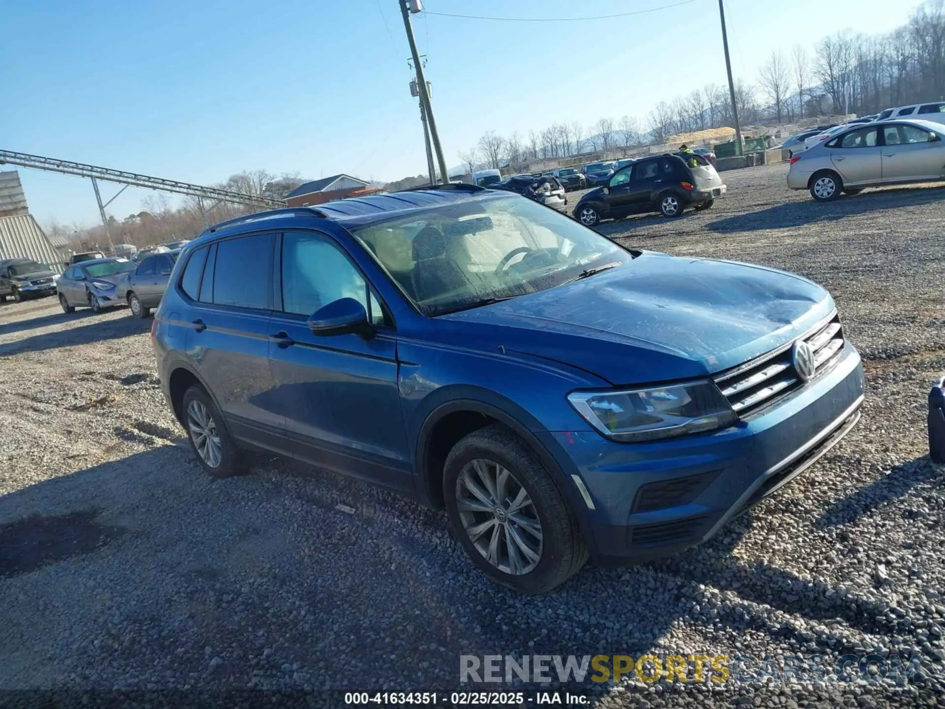 1 Photograph of a damaged car 3VV0B7AX6KM067699 VOLKSWAGEN TIGUAN 2019