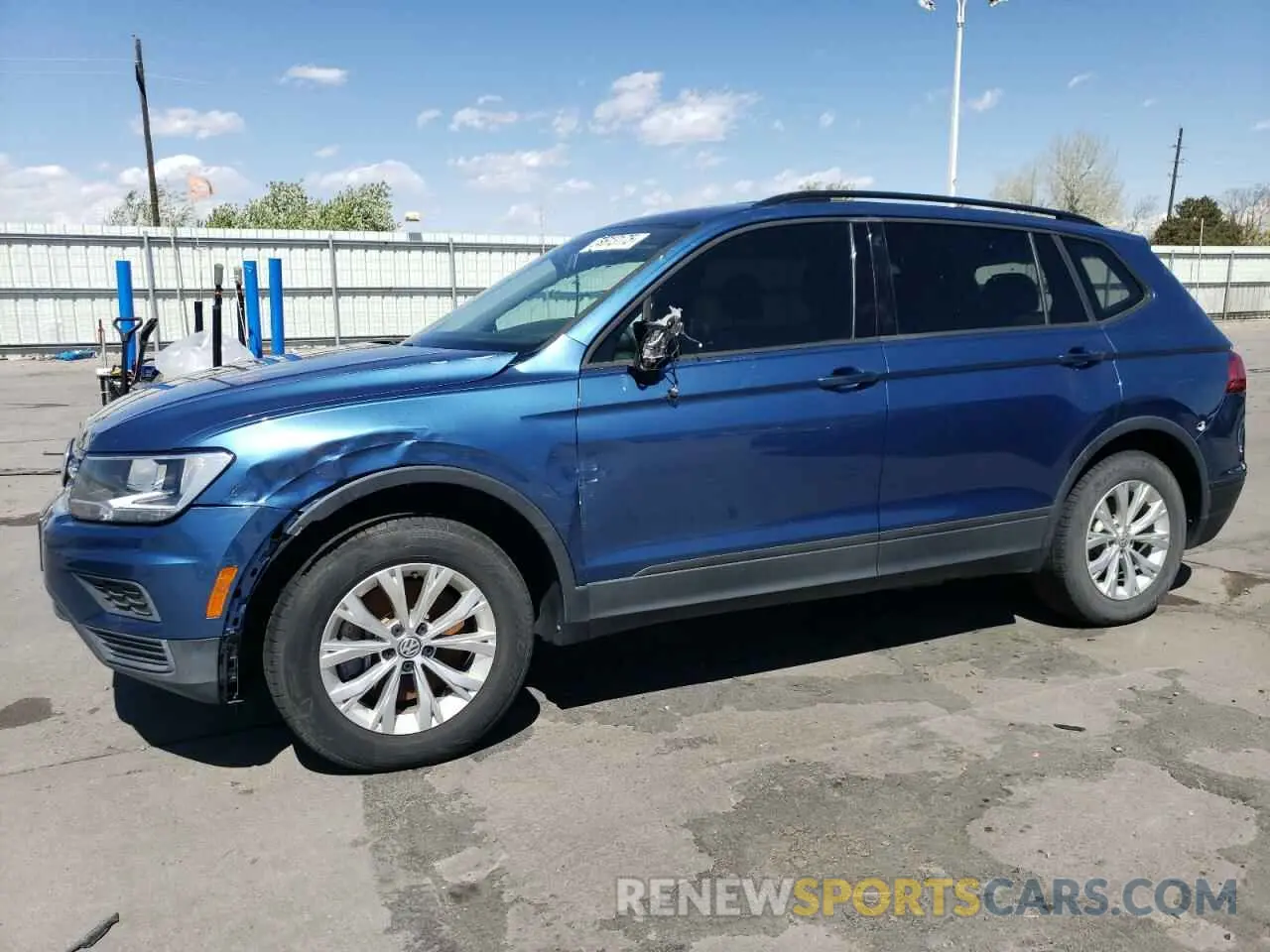 1 Photograph of a damaged car 3VV0B7AX7KM010234 VOLKSWAGEN TIGUAN 2019