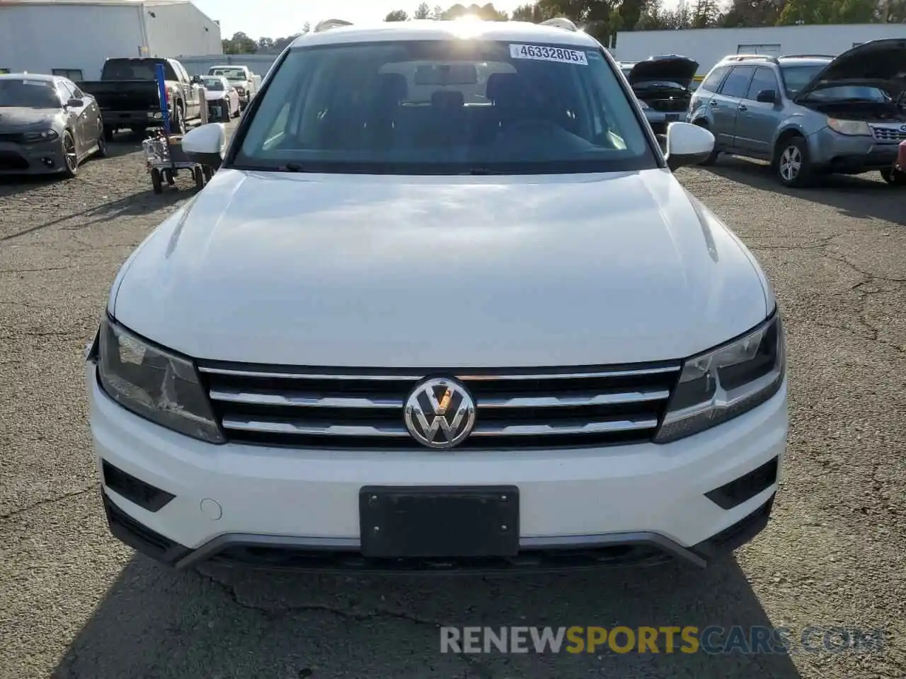 5 Photograph of a damaged car 3VV0B7AX7KM055139 VOLKSWAGEN TIGUAN 2019