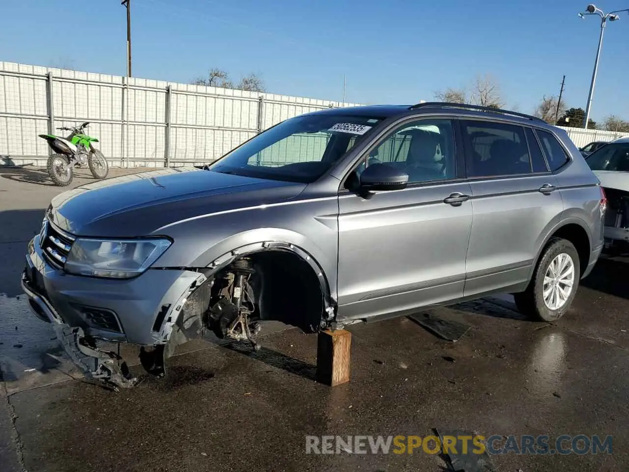 1 Photograph of a damaged car 3VV0B7AX9KM056521 VOLKSWAGEN TIGUAN 2019