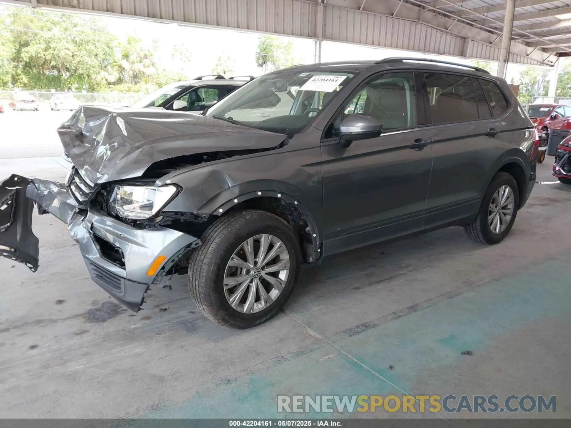 2 Photograph of a damaged car 3VV1B7AX1KM064598 VOLKSWAGEN TIGUAN 2019