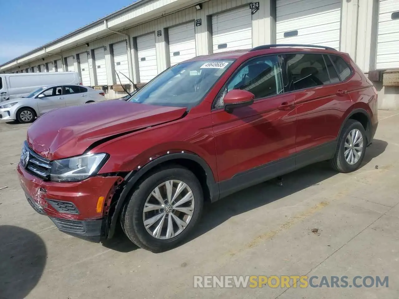 1 Photograph of a damaged car 3VV1B7AX1KM084026 VOLKSWAGEN TIGUAN 2019