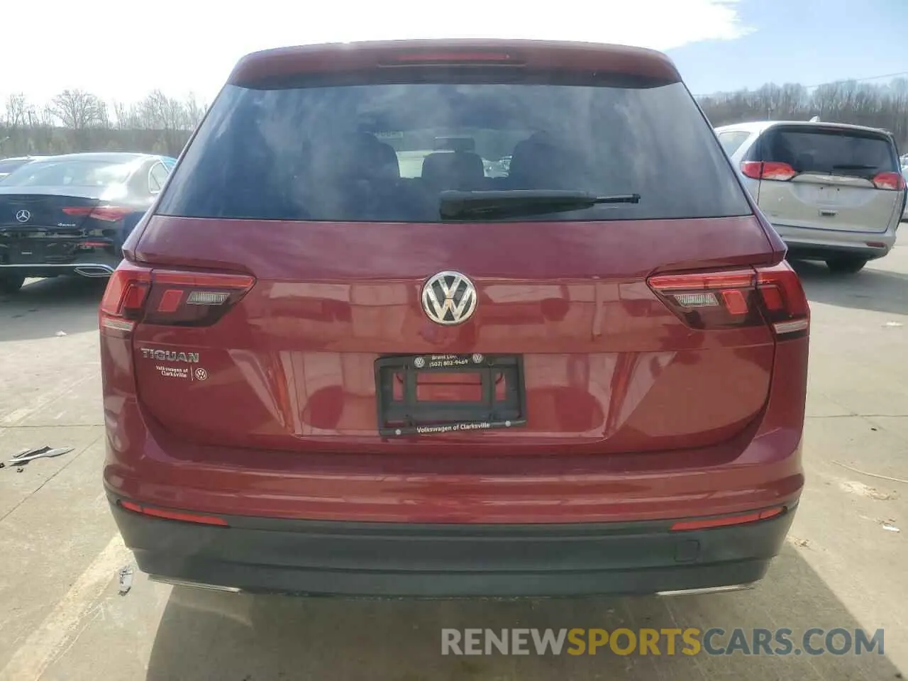 6 Photograph of a damaged car 3VV1B7AX1KM084026 VOLKSWAGEN TIGUAN 2019