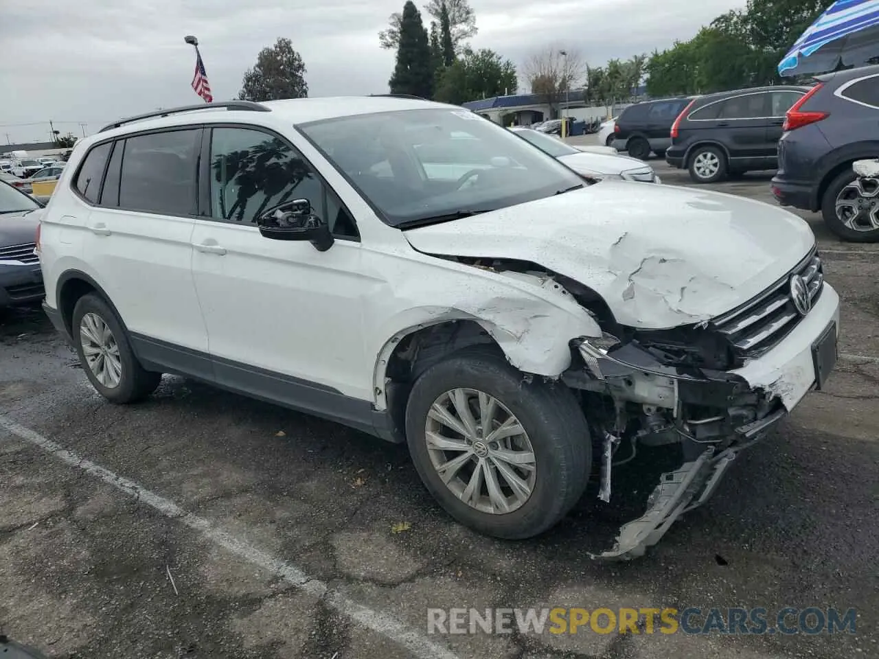4 Photograph of a damaged car 3VV1B7AX1KM177516 VOLKSWAGEN TIGUAN 2019