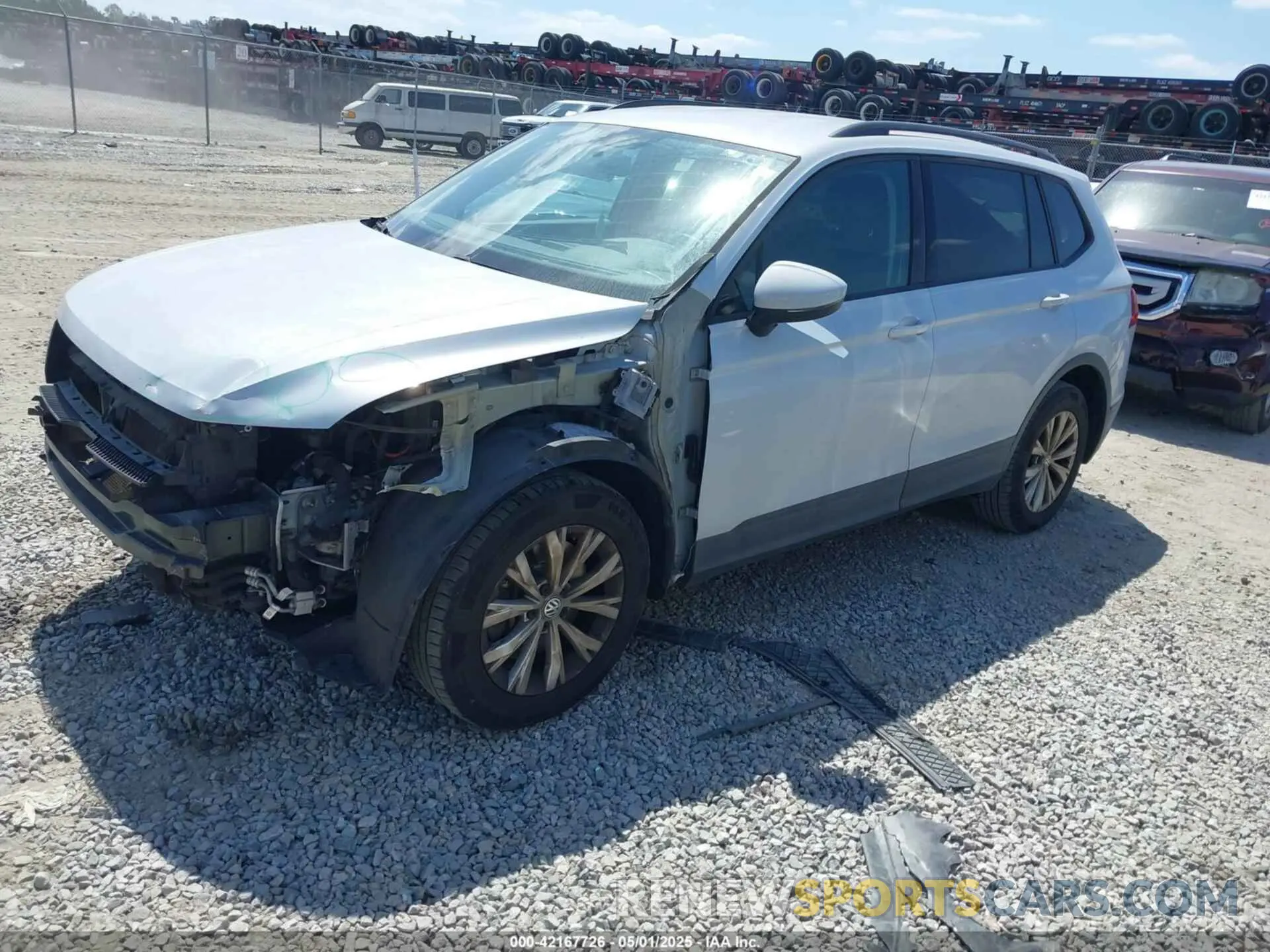 2 Photograph of a damaged car 3VV1B7AX4KM048590 VOLKSWAGEN TIGUAN 2019