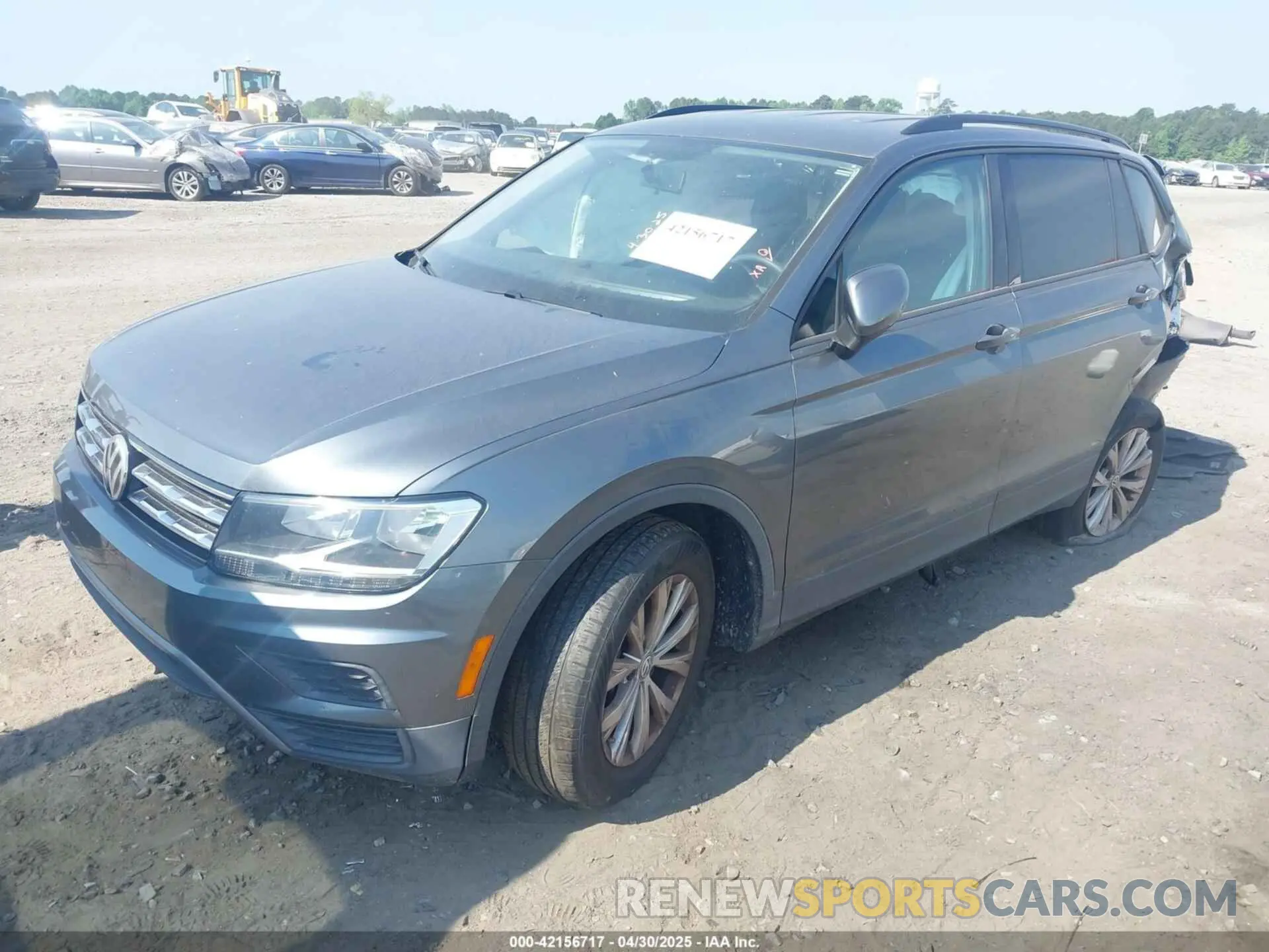2 Photograph of a damaged car 3VV1B7AX4KM085980 VOLKSWAGEN TIGUAN 2019