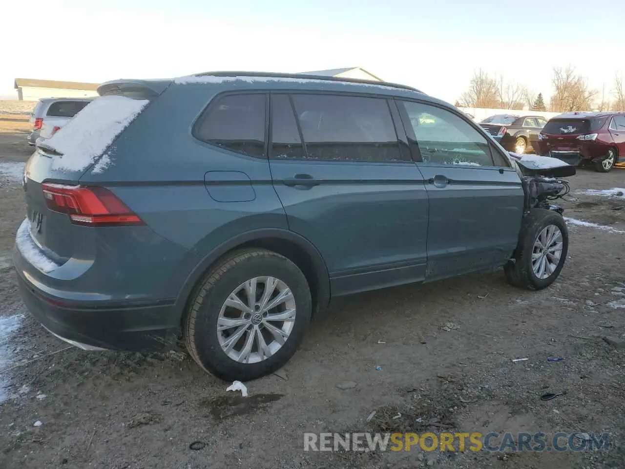 3 Photograph of a damaged car 3VV1B7AX4KM181396 VOLKSWAGEN TIGUAN 2019