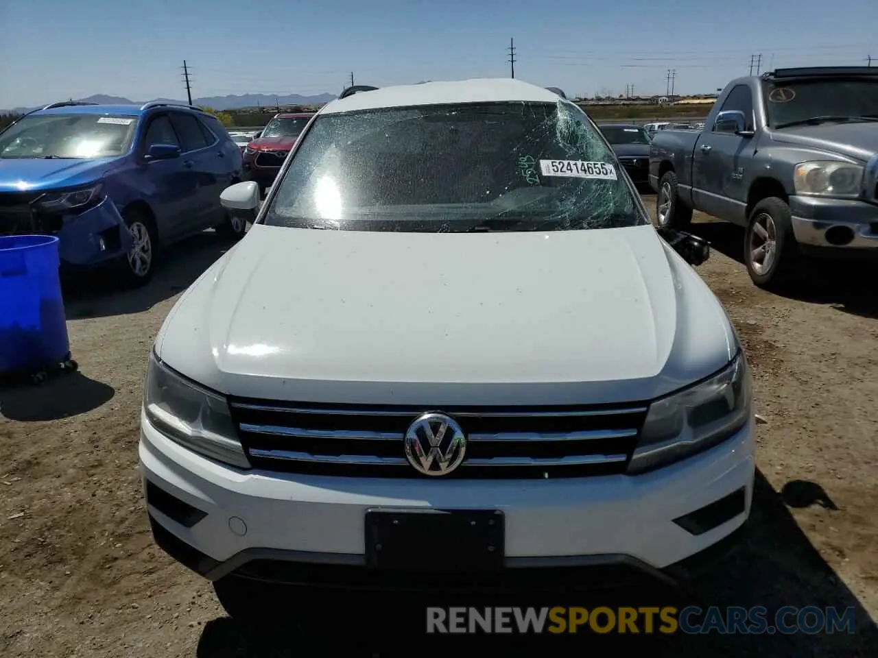 5 Photograph of a damaged car 3VV1B7AX6KM060191 VOLKSWAGEN TIGUAN 2019