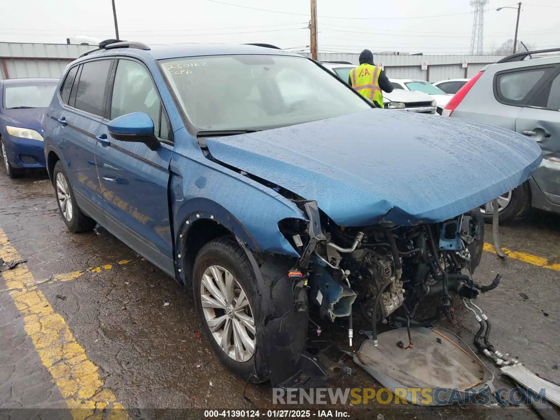 1 Photograph of a damaged car 3VV1B7AX6KM075919 VOLKSWAGEN TIGUAN 2019