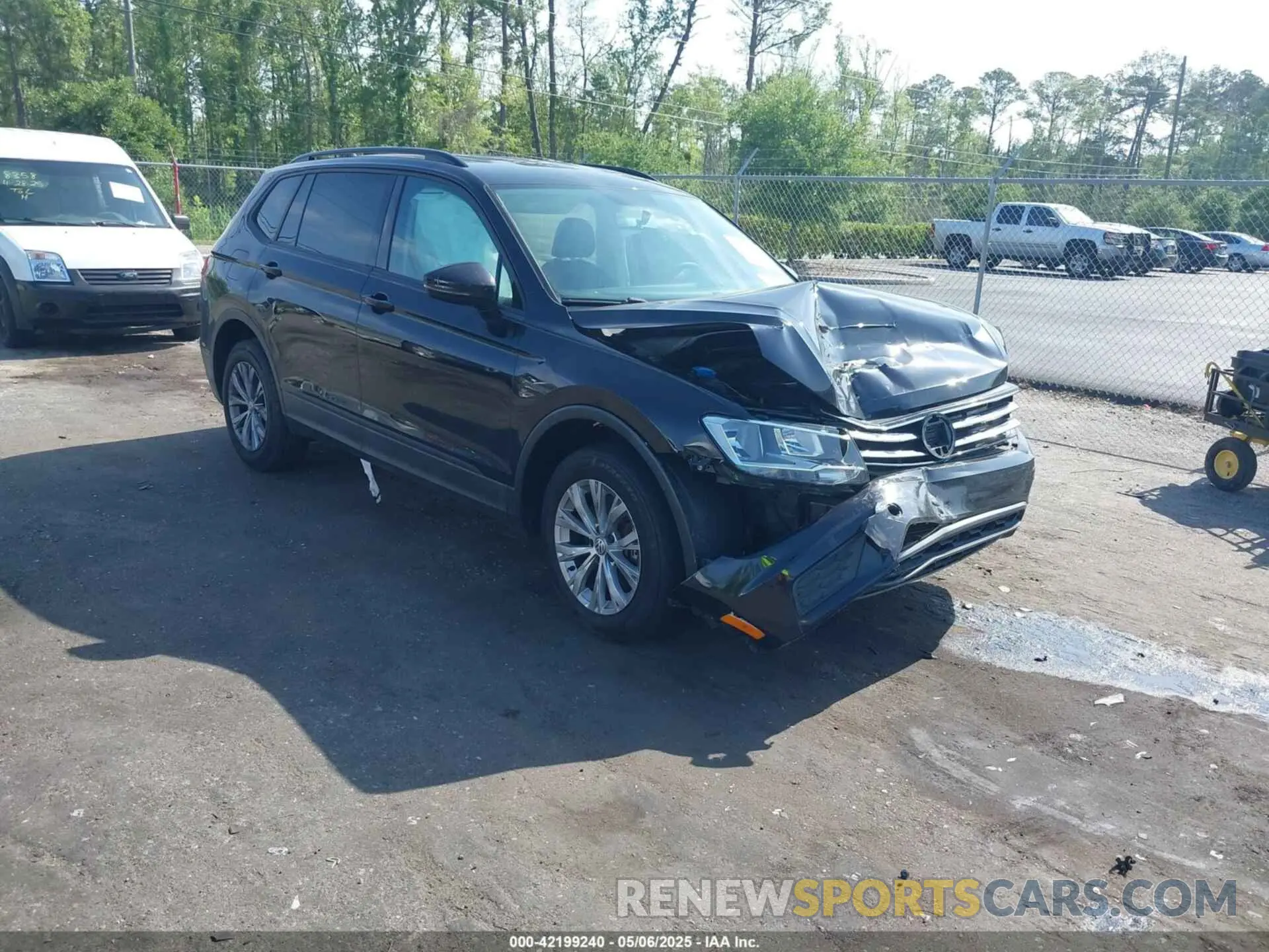 1 Photograph of a damaged car 3VV1B7AX8KM048544 VOLKSWAGEN TIGUAN 2019