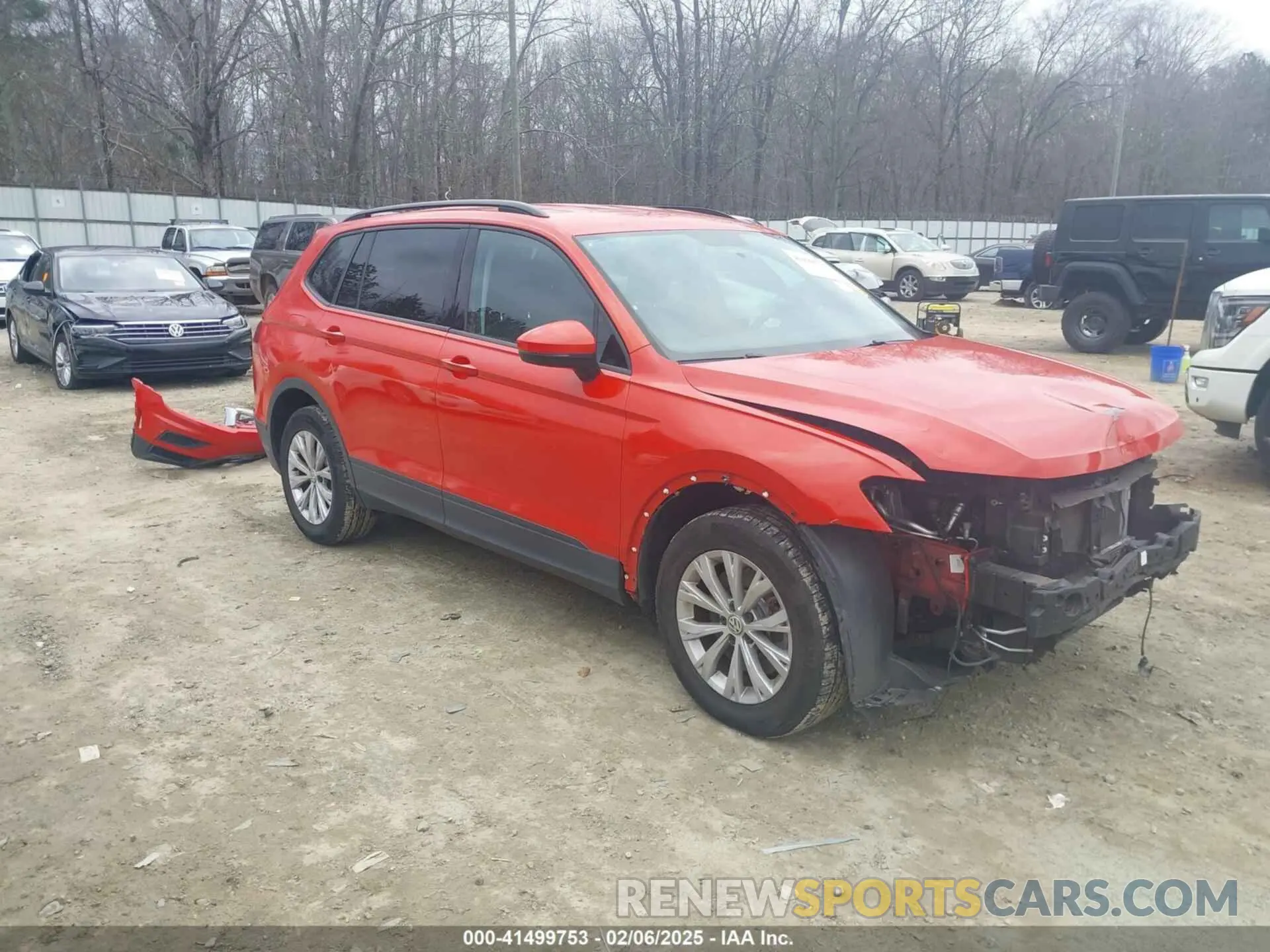 1 Photograph of a damaged car 3VV1B7AX9KM113272 VOLKSWAGEN TIGUAN 2019