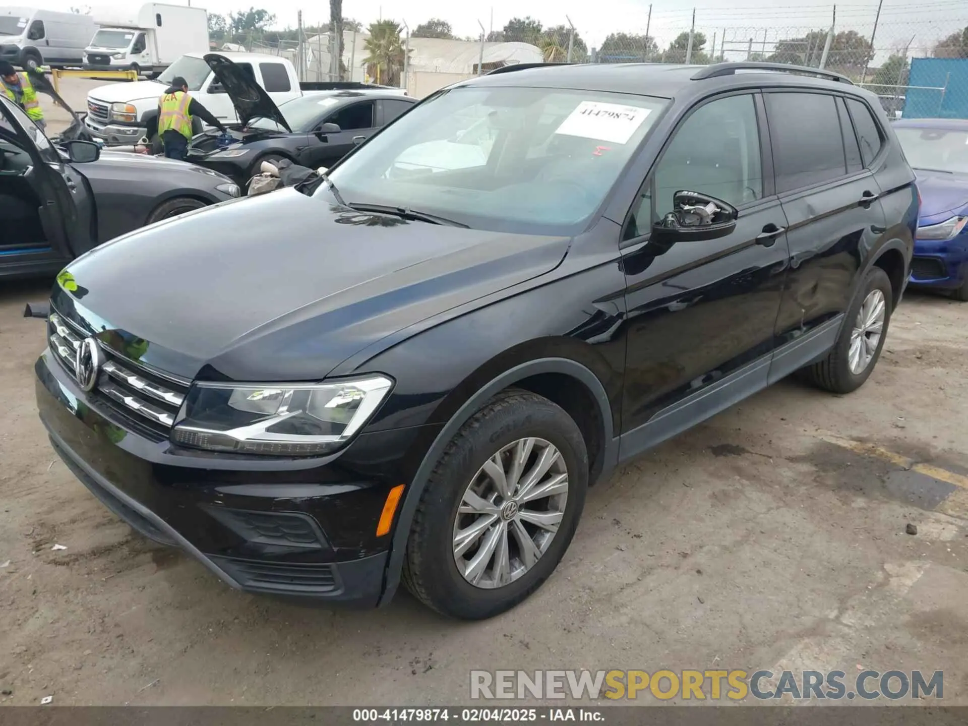 2 Photograph of a damaged car 3VV1B7AX9KM186397 VOLKSWAGEN TIGUAN 2019
