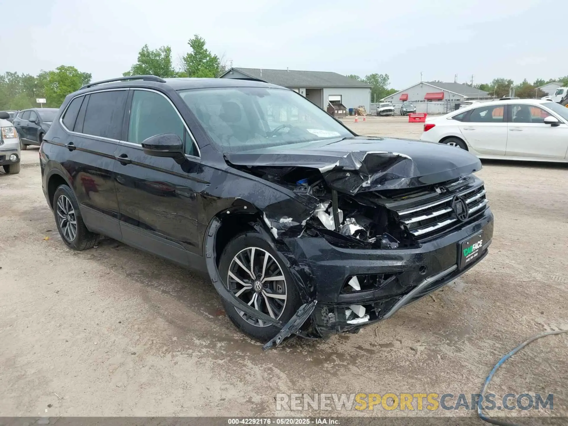 1 Photograph of a damaged car 3VV2B7AX0KM012397 VOLKSWAGEN TIGUAN 2019