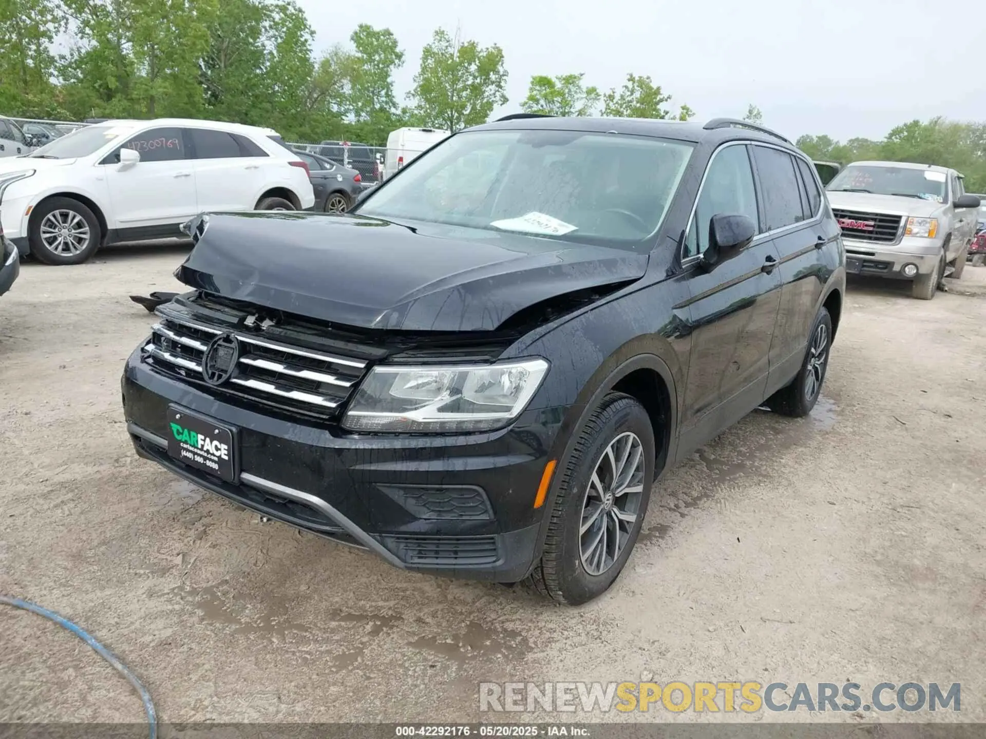 2 Photograph of a damaged car 3VV2B7AX0KM012397 VOLKSWAGEN TIGUAN 2019