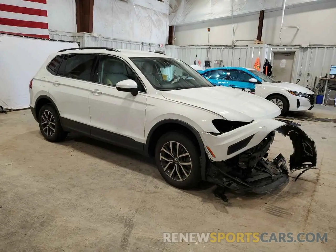 4 Photograph of a damaged car 3VV2B7AX0KM157357 VOLKSWAGEN TIGUAN 2019