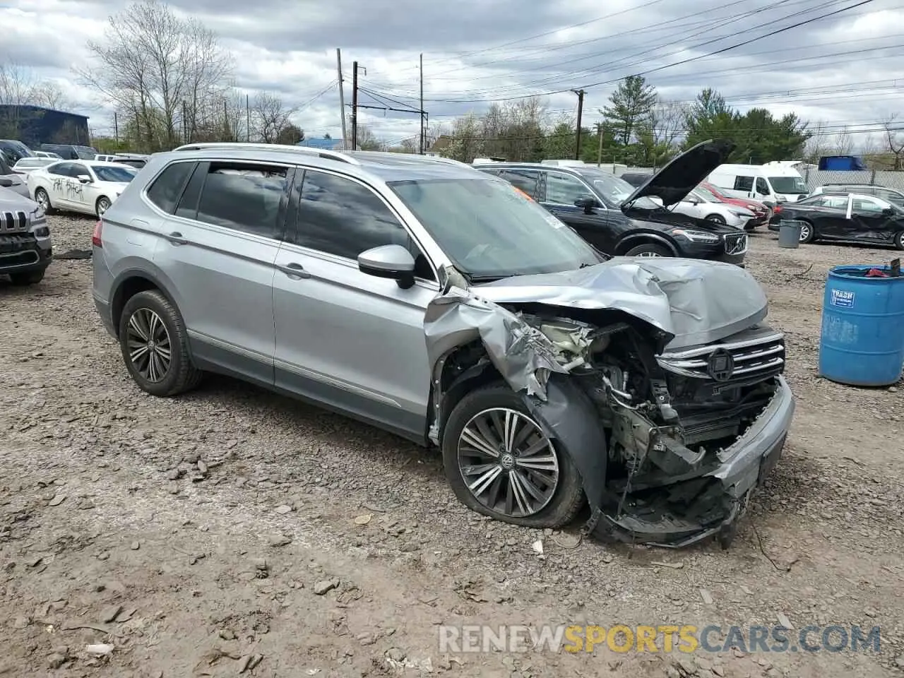4 Photograph of a damaged car 3VV2B7AX0KM161571 VOLKSWAGEN TIGUAN 2019