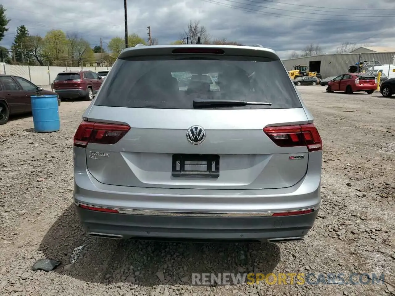 6 Photograph of a damaged car 3VV2B7AX0KM161571 VOLKSWAGEN TIGUAN 2019