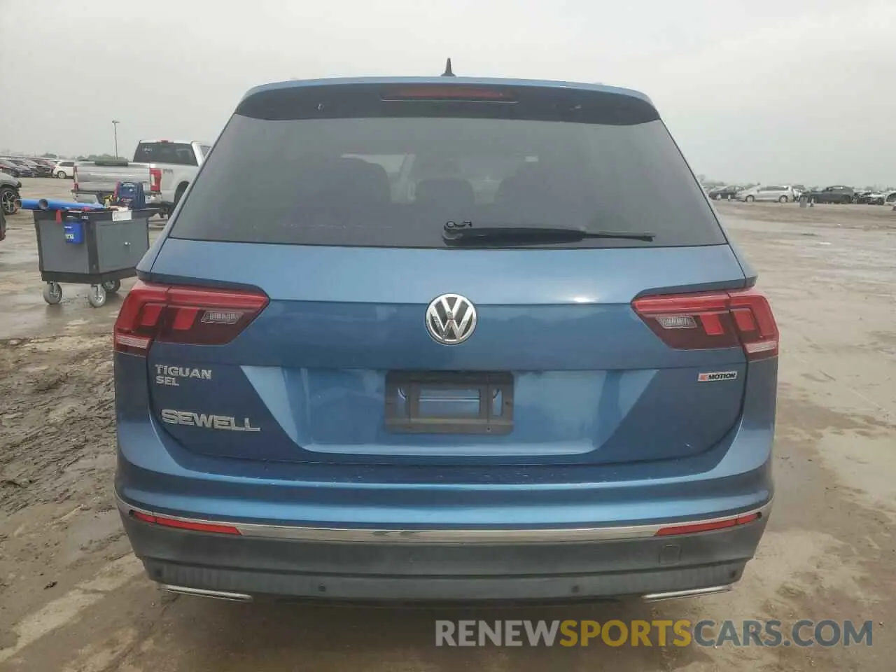 6 Photograph of a damaged car 3VV2B7AX0KM165734 VOLKSWAGEN TIGUAN 2019
