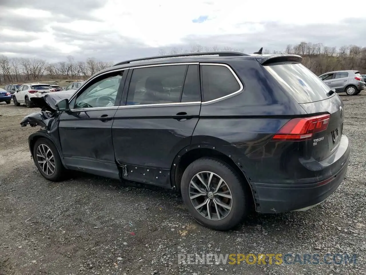 2 Photograph of a damaged car 3VV2B7AX1KM076075 VOLKSWAGEN TIGUAN 2019