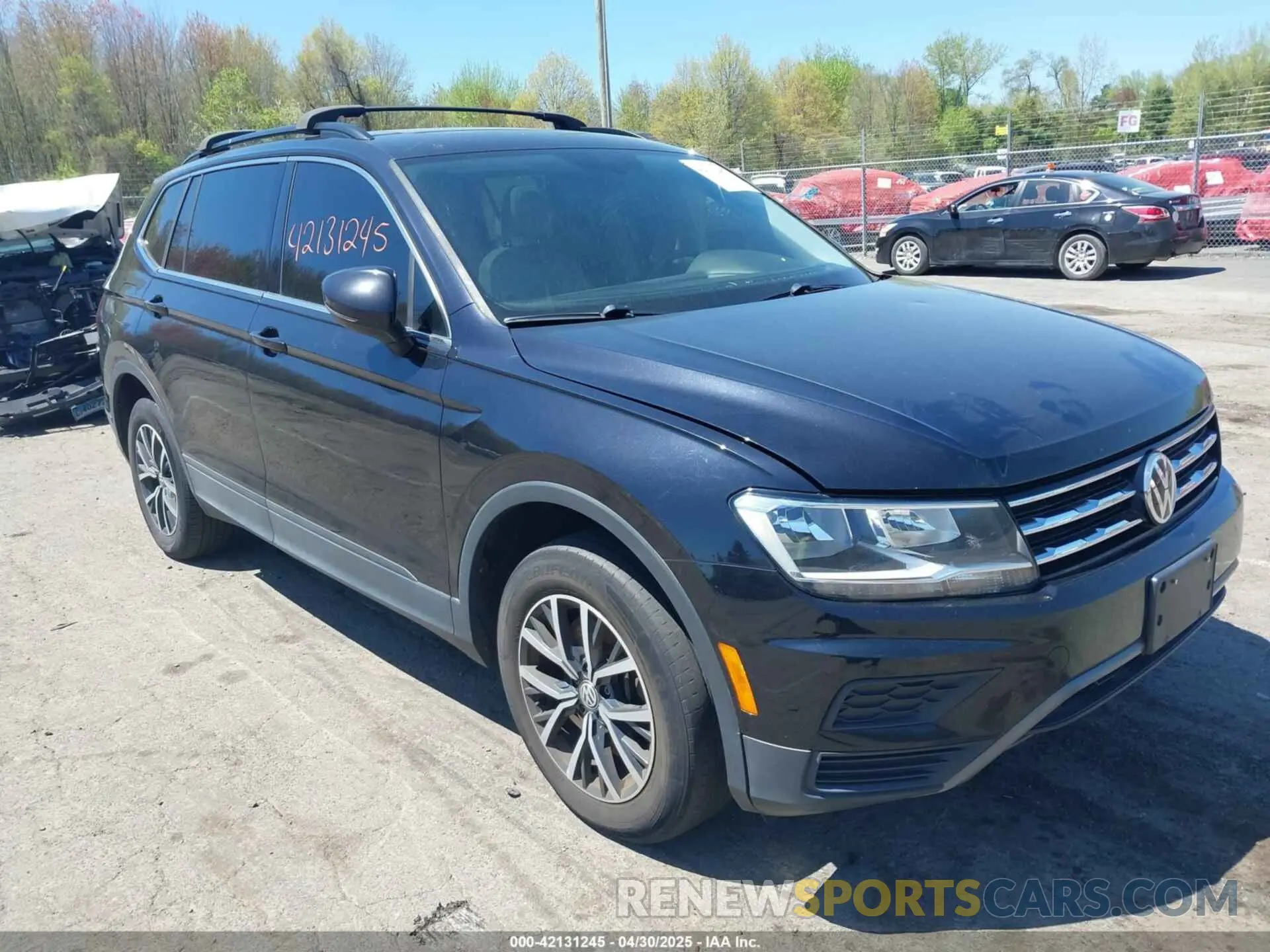 1 Photograph of a damaged car 3VV2B7AX1KM150482 VOLKSWAGEN TIGUAN 2019