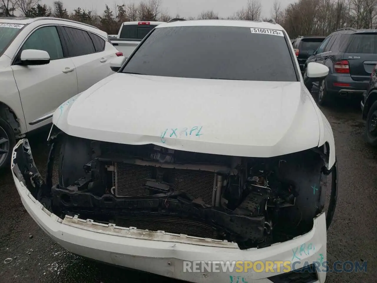 5 Photograph of a damaged car 3VV2B7AX2KM032361 VOLKSWAGEN TIGUAN 2019