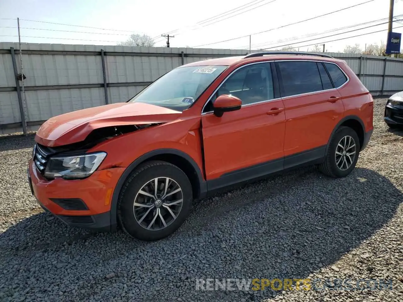 1 Photograph of a damaged car 3VV2B7AX2KM055543 VOLKSWAGEN TIGUAN 2019