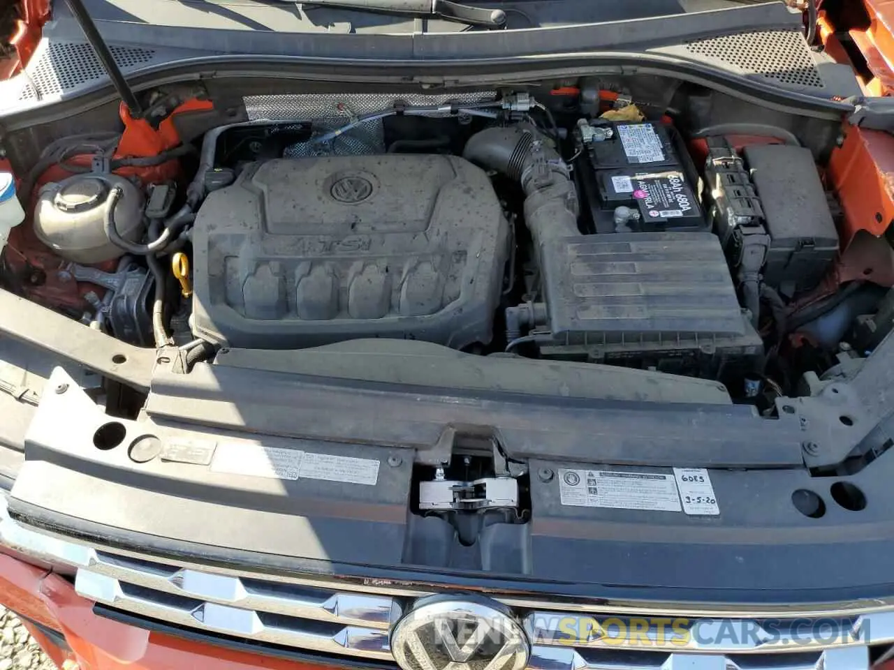 14 Photograph of a damaged car 3VV2B7AX2KM055543 VOLKSWAGEN TIGUAN 2019