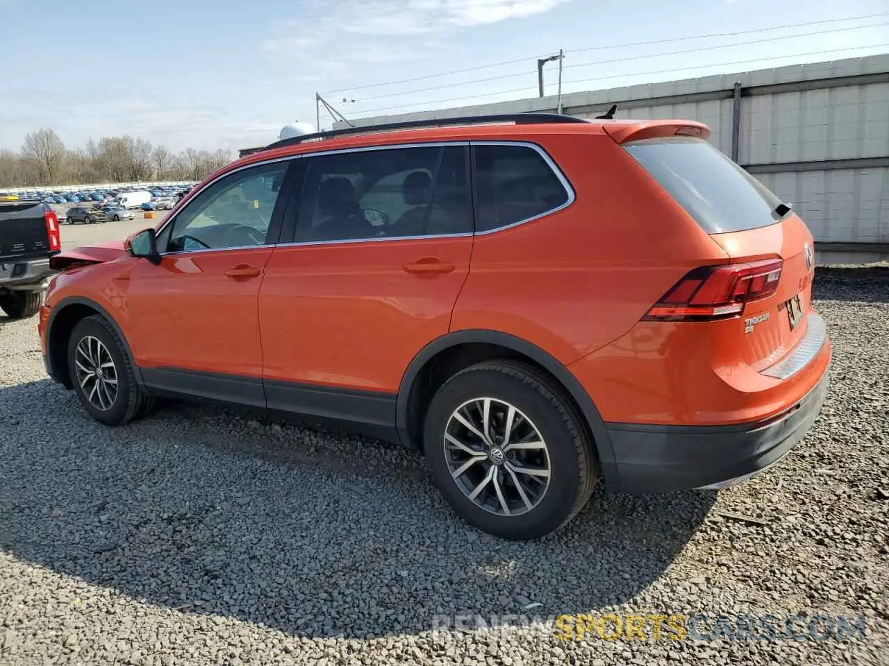 2 Photograph of a damaged car 3VV2B7AX2KM055543 VOLKSWAGEN TIGUAN 2019