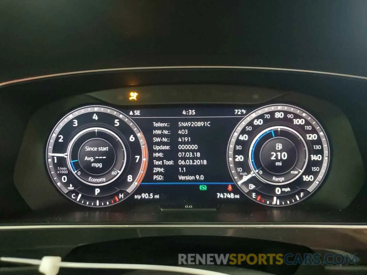 9 Photograph of a damaged car 3VV2B7AX2KM058779 VOLKSWAGEN TIGUAN 2019