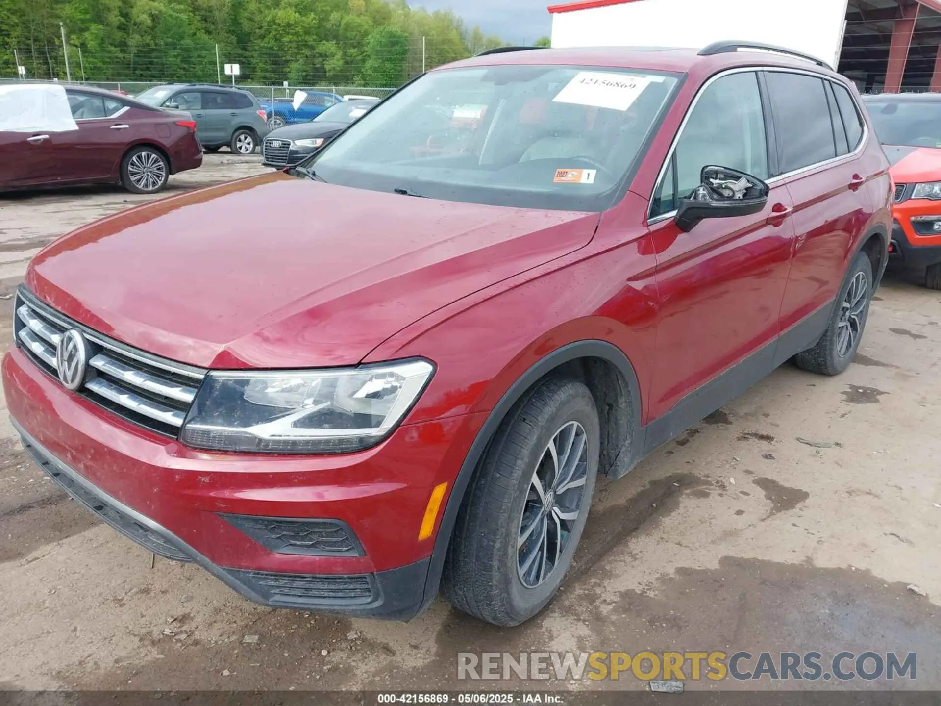 2 Photograph of a damaged car 3VV2B7AX2KM139166 VOLKSWAGEN TIGUAN 2019