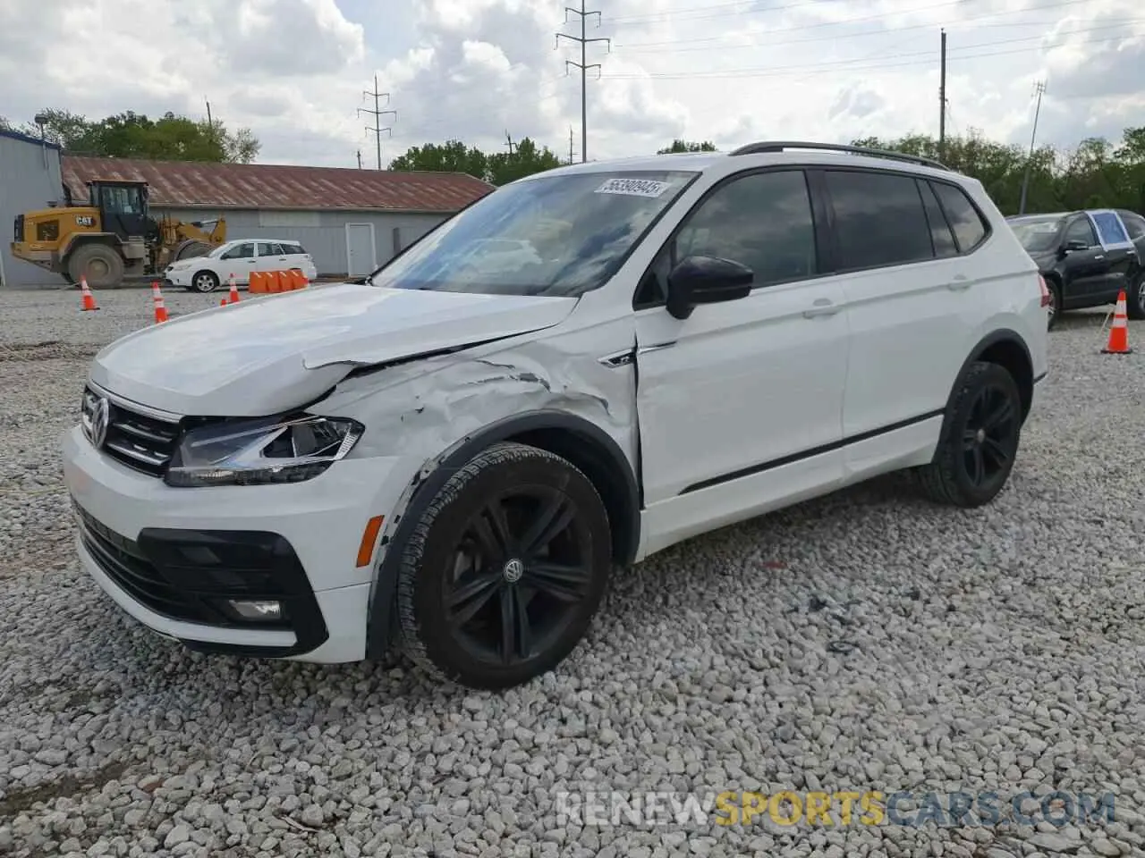 1 Photograph of a damaged car 3VV2B7AX2KM176119 VOLKSWAGEN TIGUAN 2019