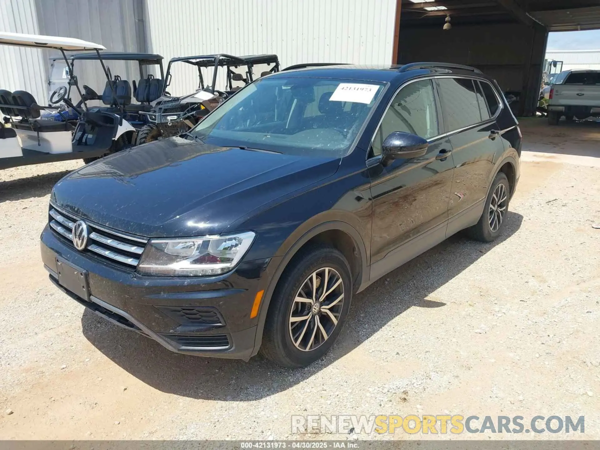 2 Photograph of a damaged car 3VV2B7AX2KM176931 VOLKSWAGEN TIGUAN 2019
